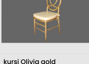 kursi Olivia gold
