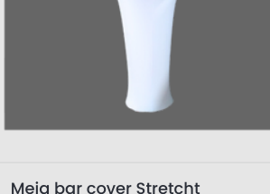 Meja bar cover Stretcht