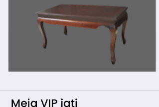 Meja VIP jati