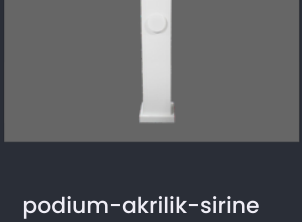 podium-akrilik-sirine