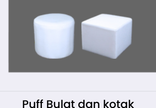 Puff Bulat dan kotak